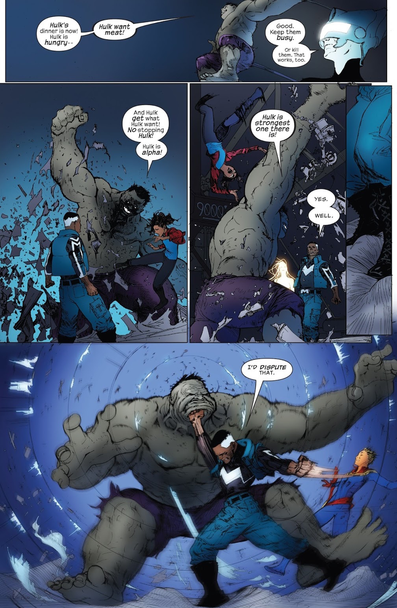 Illustration for article titled Marvel's Ultimates² Just Ended With an Amazing Reunion and a New Destiny for Galactus